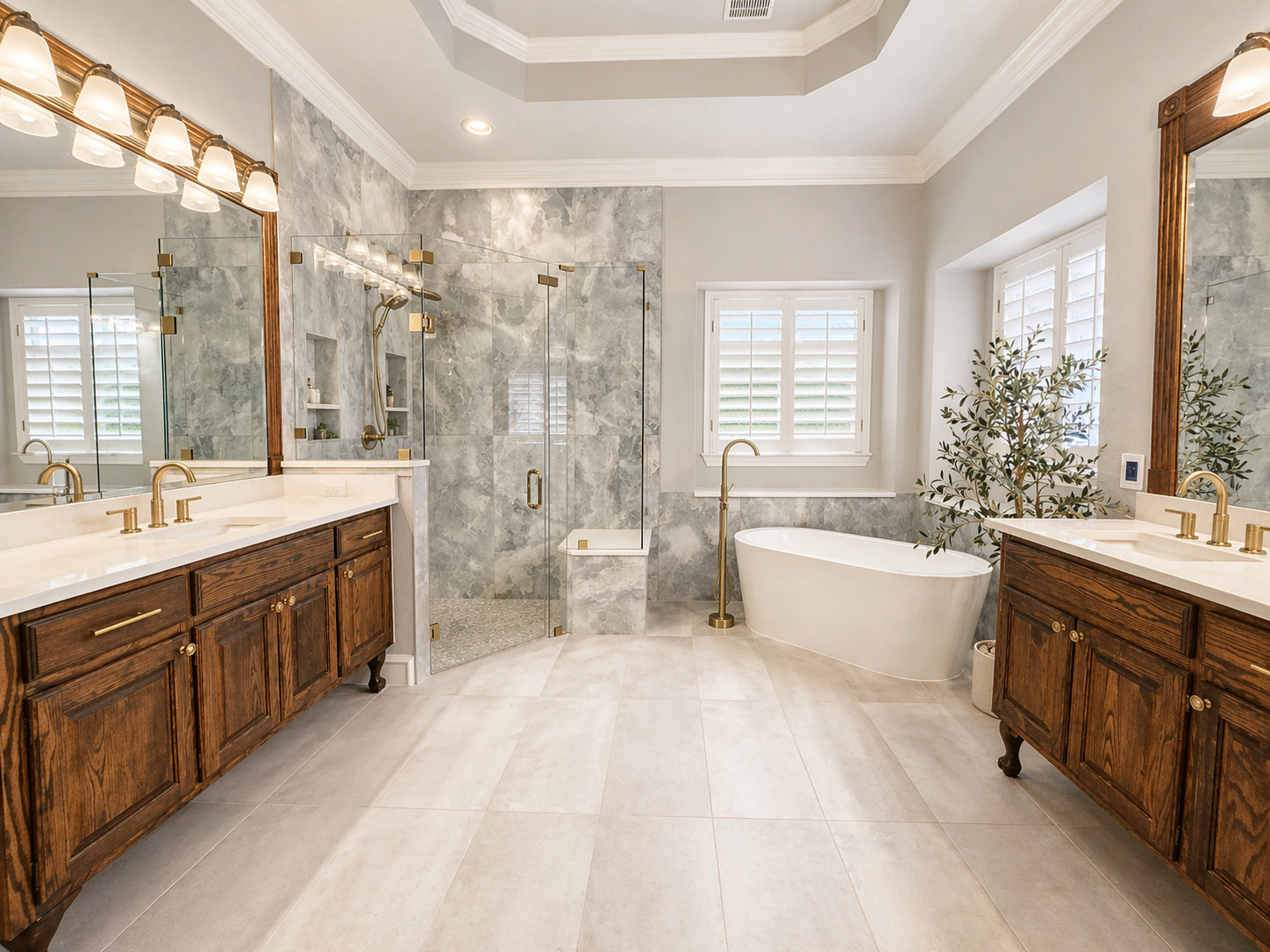 Allen TX - Cynthia - Master Bathroom remodeling