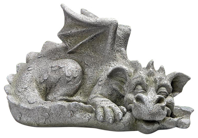 Blushing Babel, The Bashful Dragon Statue