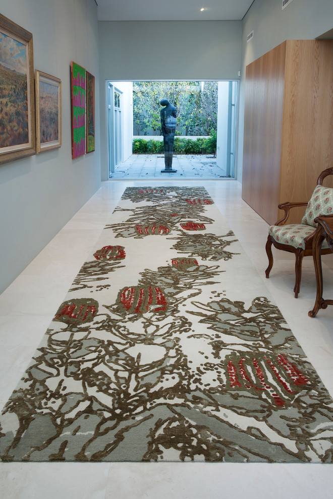This is an example of a contemporary hallway in Perth.