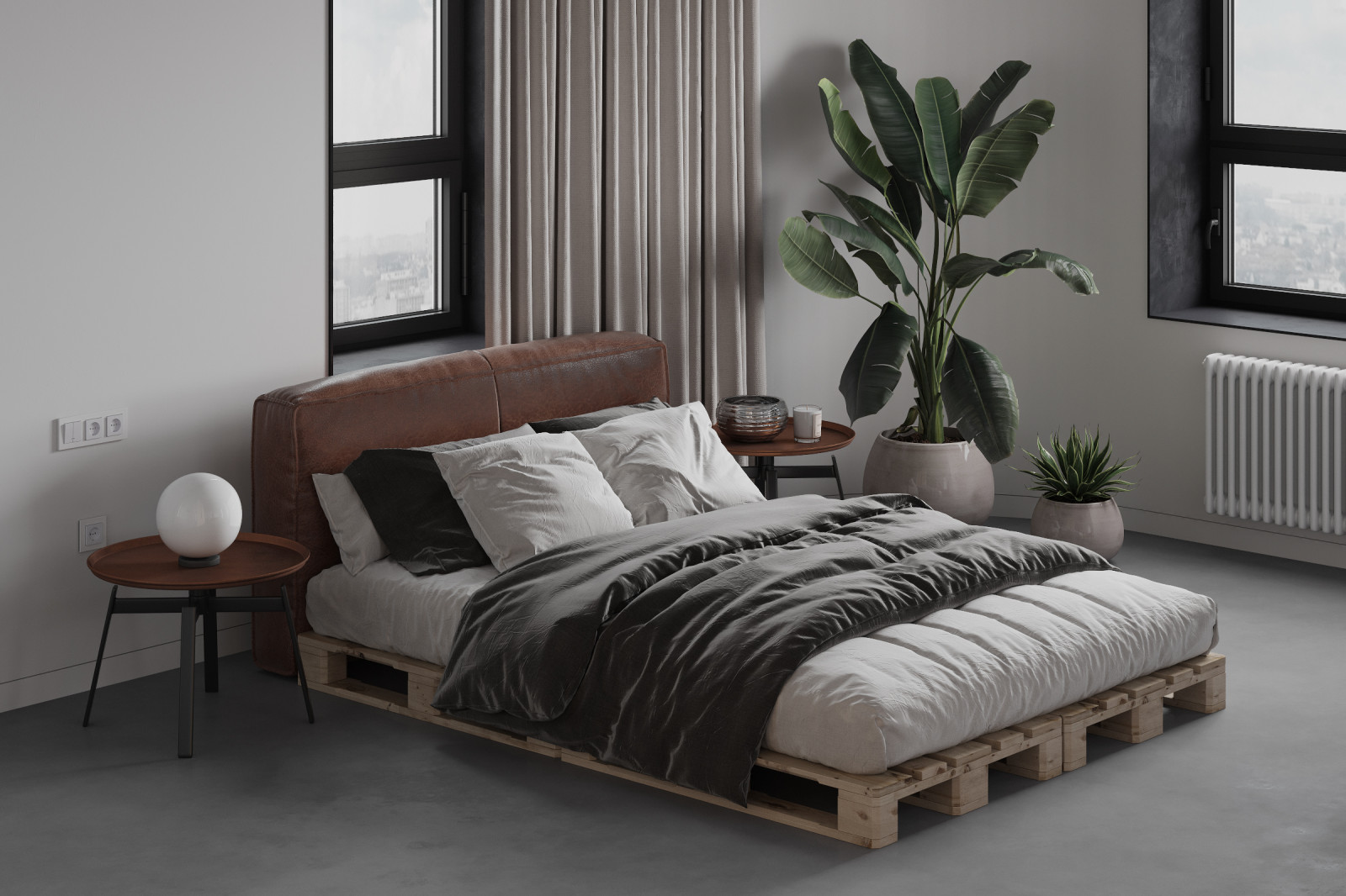 Лофт для фаната NETFLIX в ЖК Вавилов дом