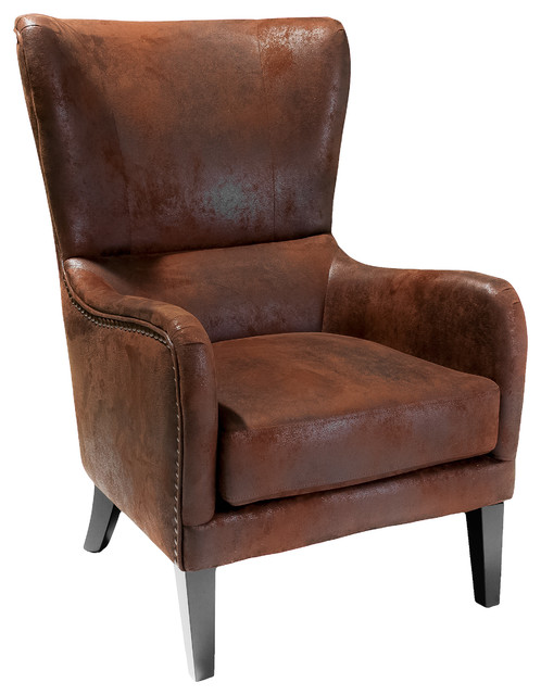 Stortford Faux Leather Armchair - Just Armchairs