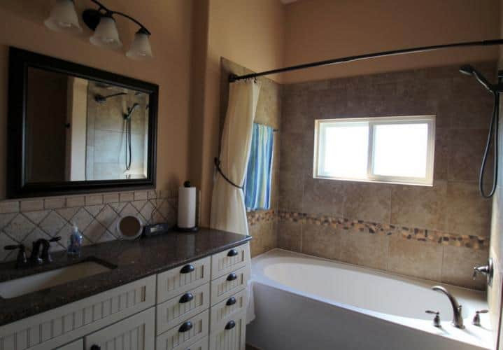 Inspiration for a transitional bathroom remodel in Austin