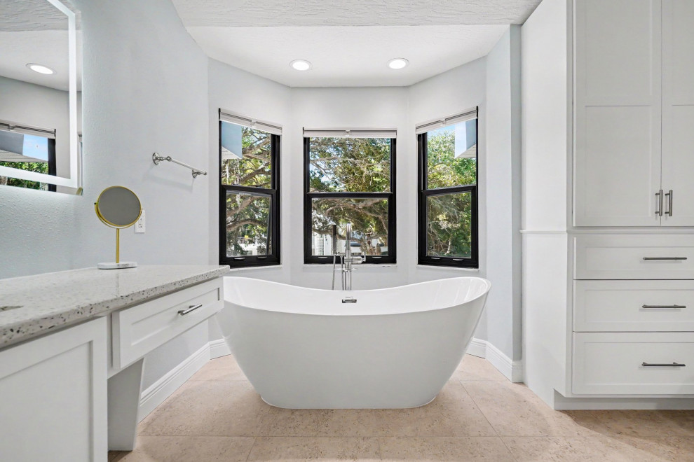 Waterfront Home Primary Bath Suite Transformation