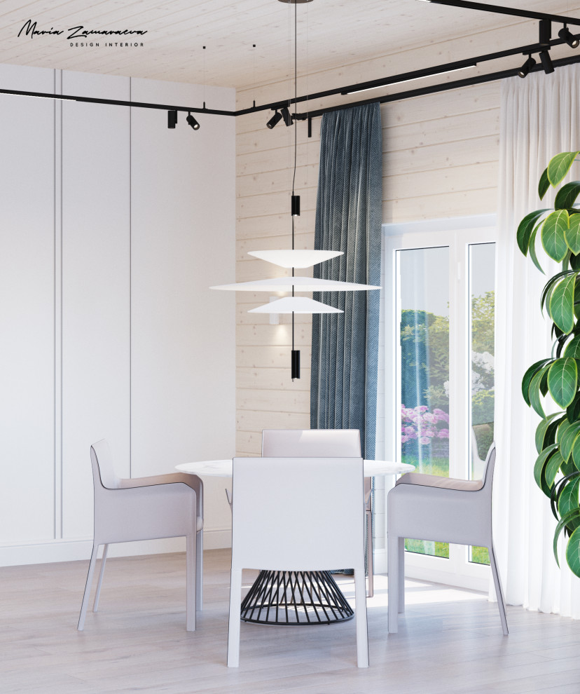 Дизайн-проект дома из бруса для молодой семьи