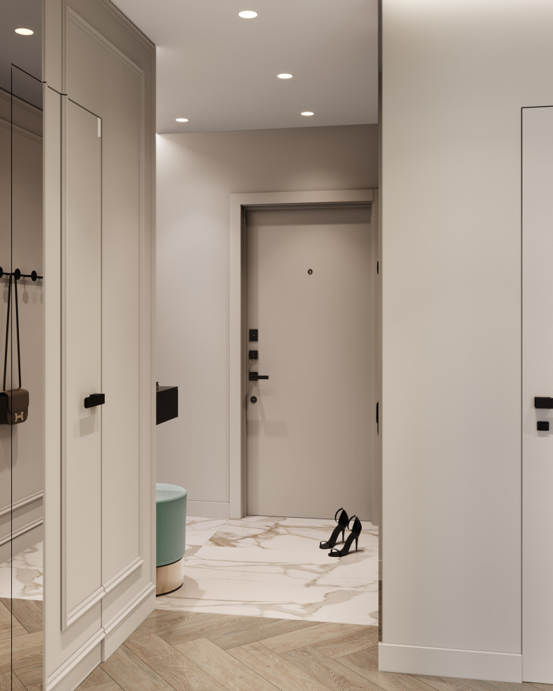 проект "Элегантные ассоциации на 63 м2"