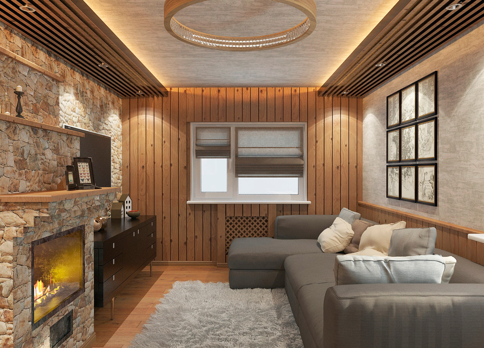 Дизайн-проект реконструкции загородного дома в пригороде Екатеринбурга