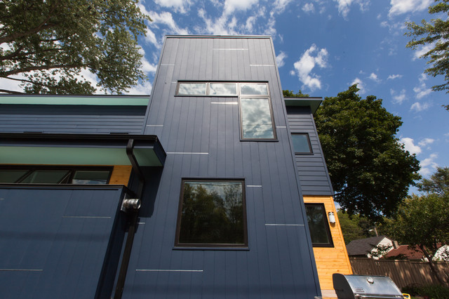SW Minneapolis Modern Remodel/Addition contemporary-exterior