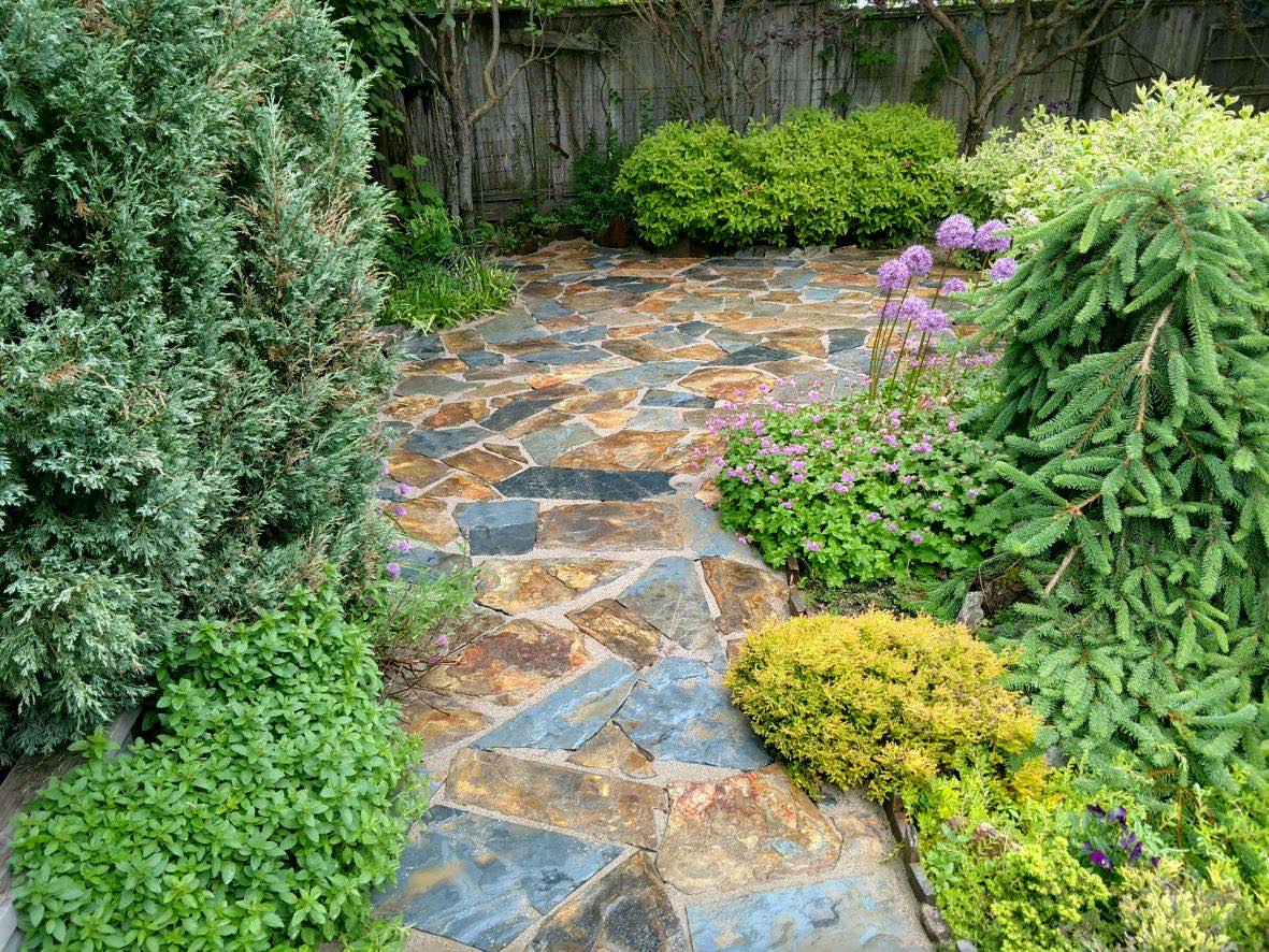 Stone Walkway & Patio