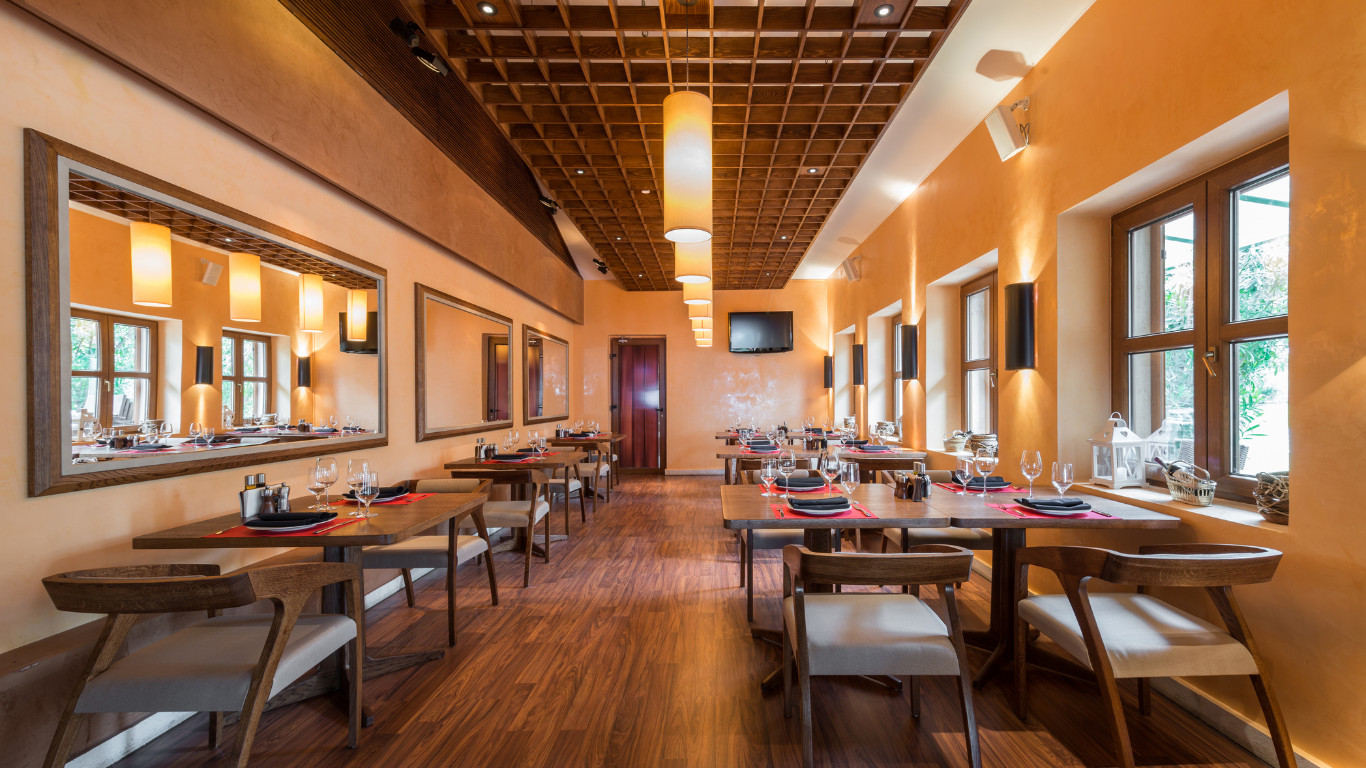 Warm Neutral Restaurant in Dulwich