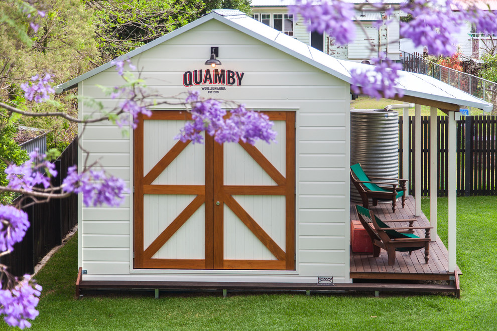 Shed and granny flat in Brisbane.