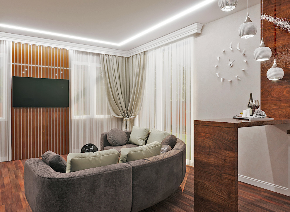 Дом с.Нижегородка (гостинная)