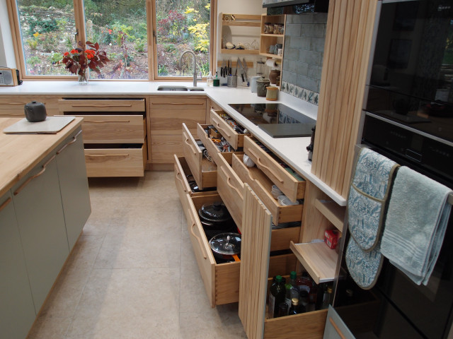 Barn conversion Kitchen trendy-koekken