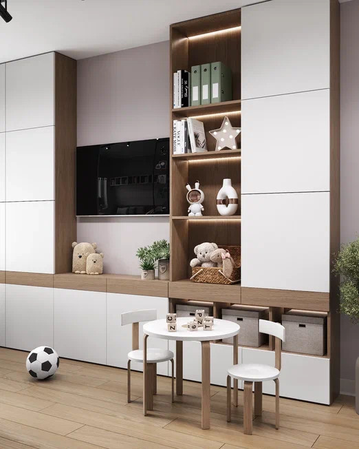 Ремонт квартиры для семьи из четырех человек