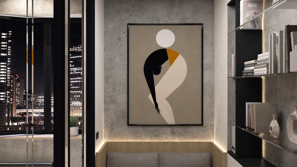 Дизайн проект офисного помещения 36 Кв М