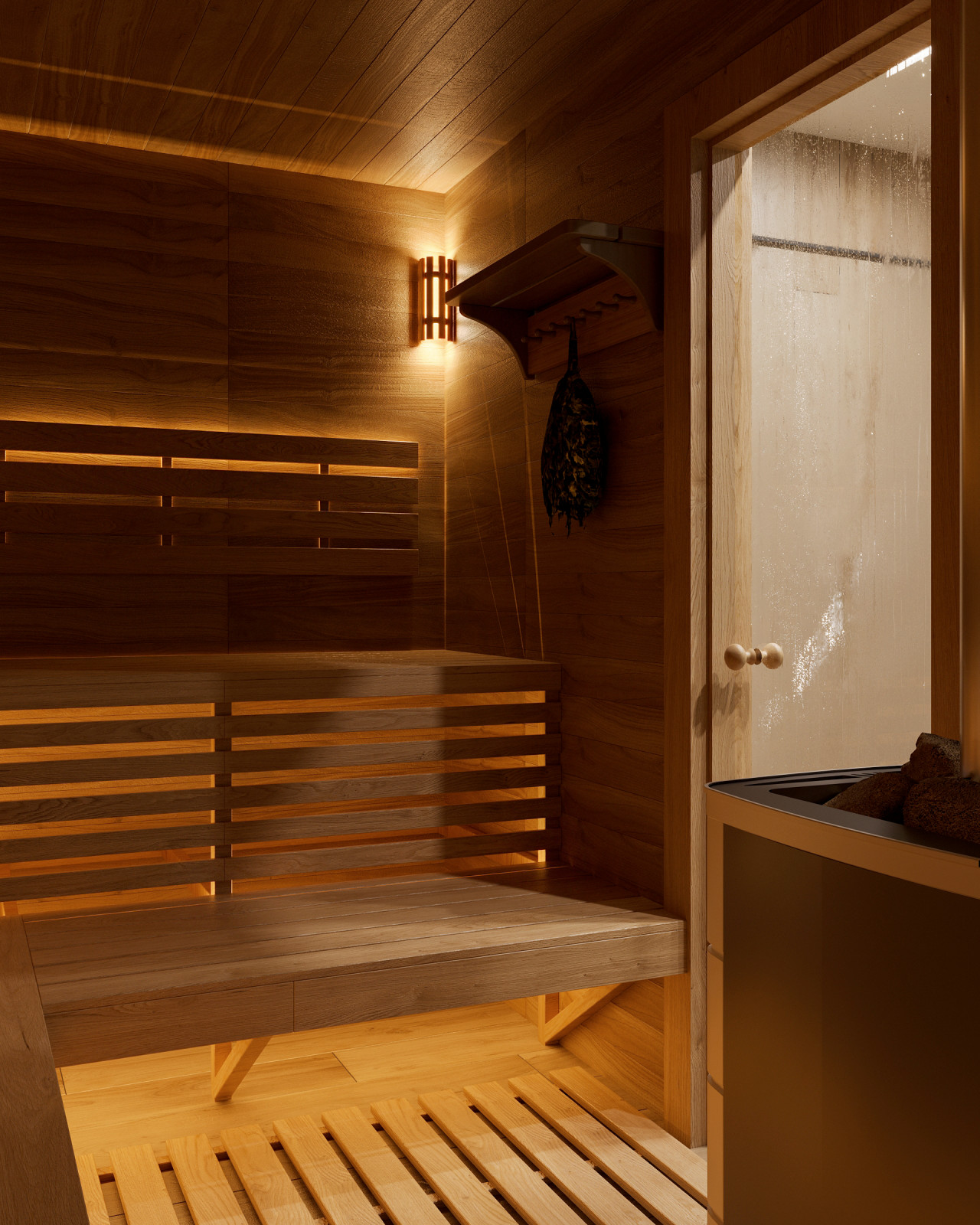 Банный комплекс с бассейном