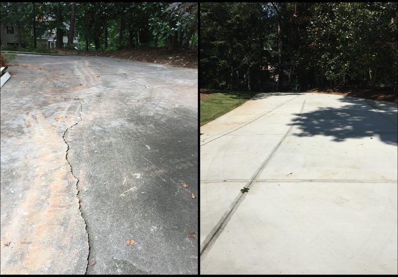 Concrete Driveway, Concrete Walk, Concrete Pad, Modular Concrete Block Wall, Sod