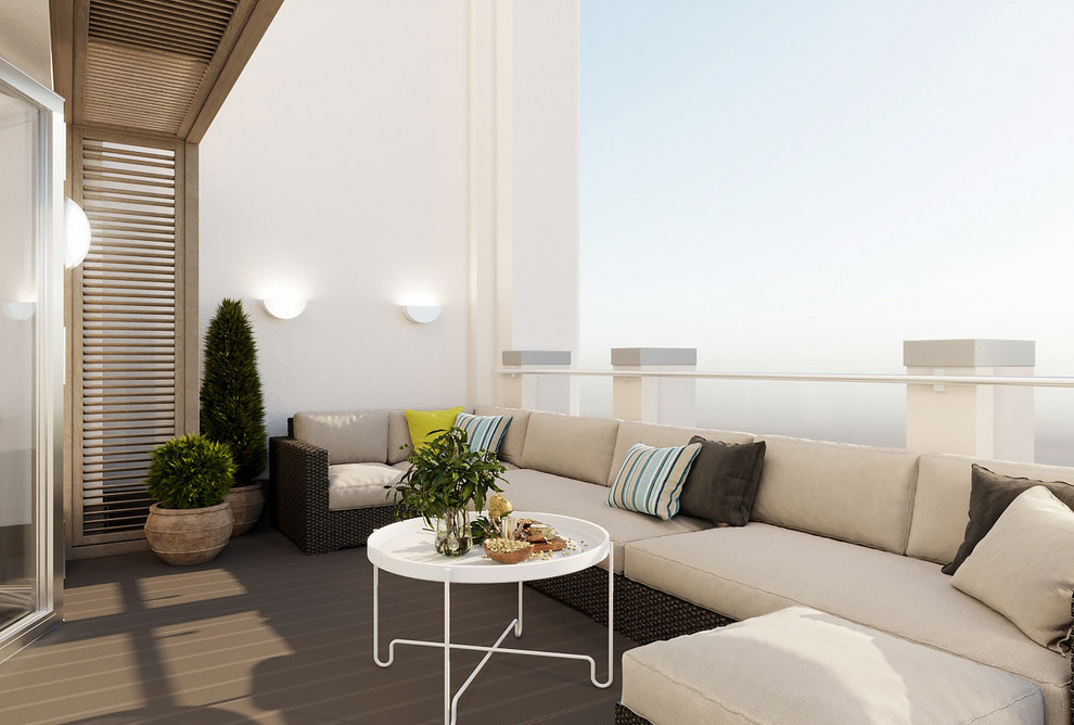 терраса в ЖК Эверест