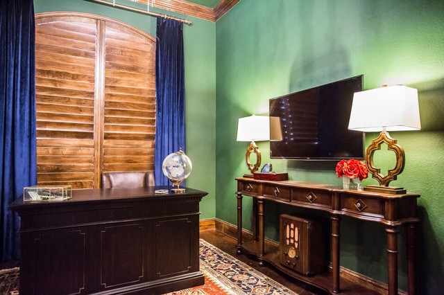 Study eclectic-home-office