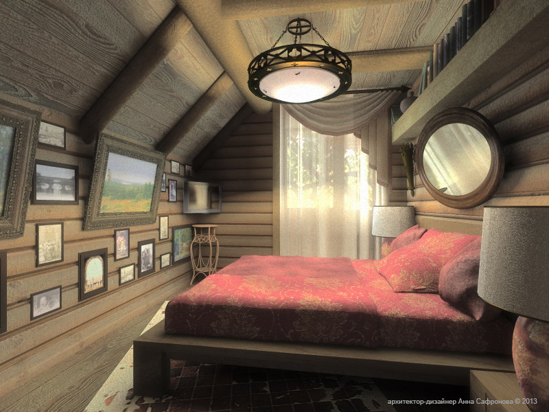 Интерьер загородного дома в Подмосковье