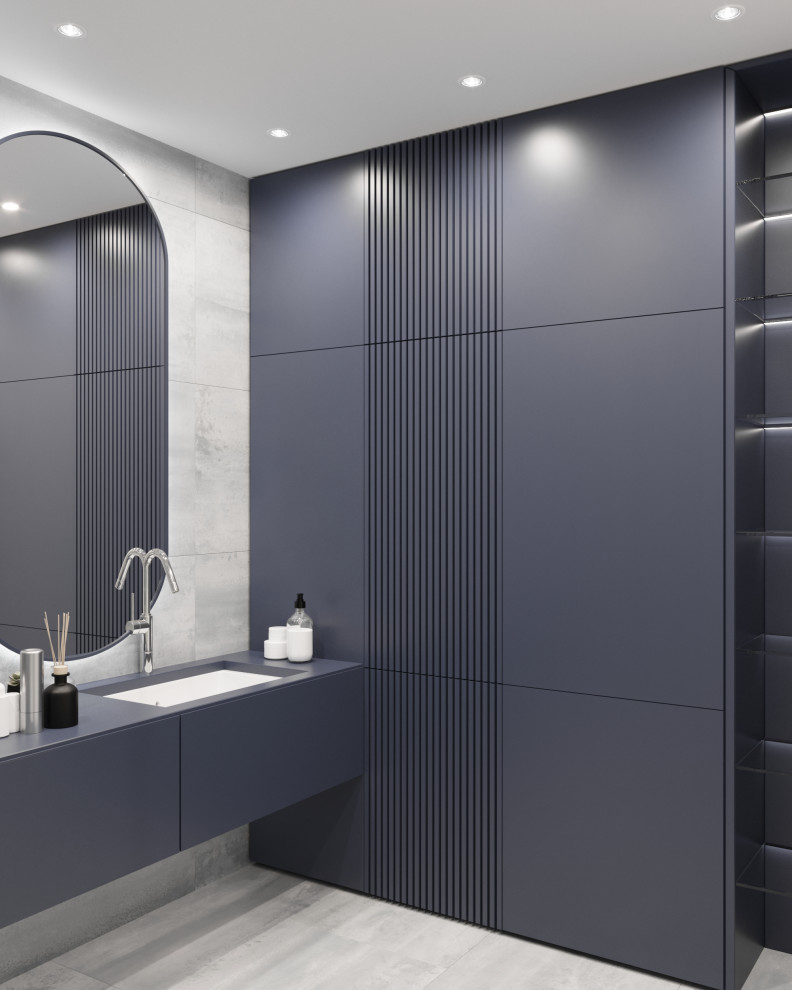 Душевая комната_"Закат на 51-м этаже"