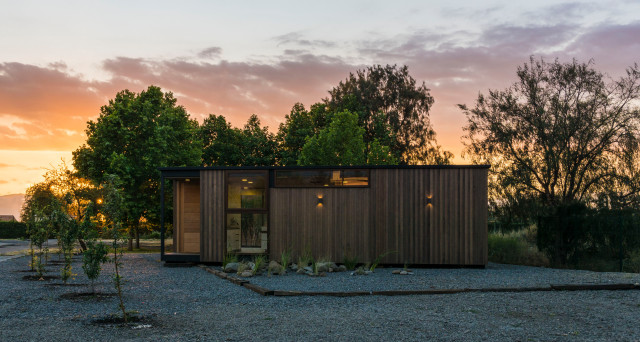 Modular construction in Chile contemporaneo-fachada