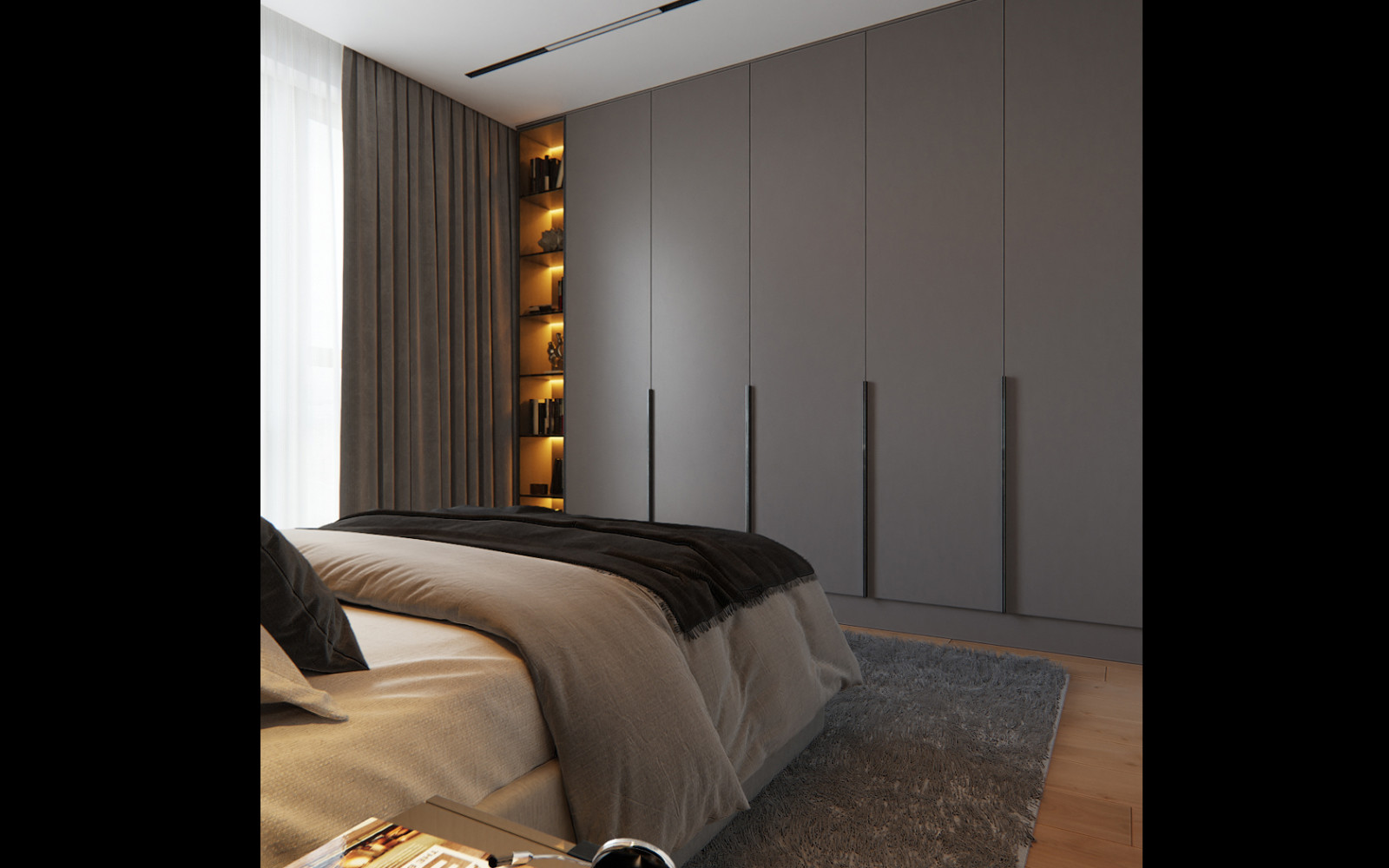 Проект квартиры для молодого человека в Жк Лайнер