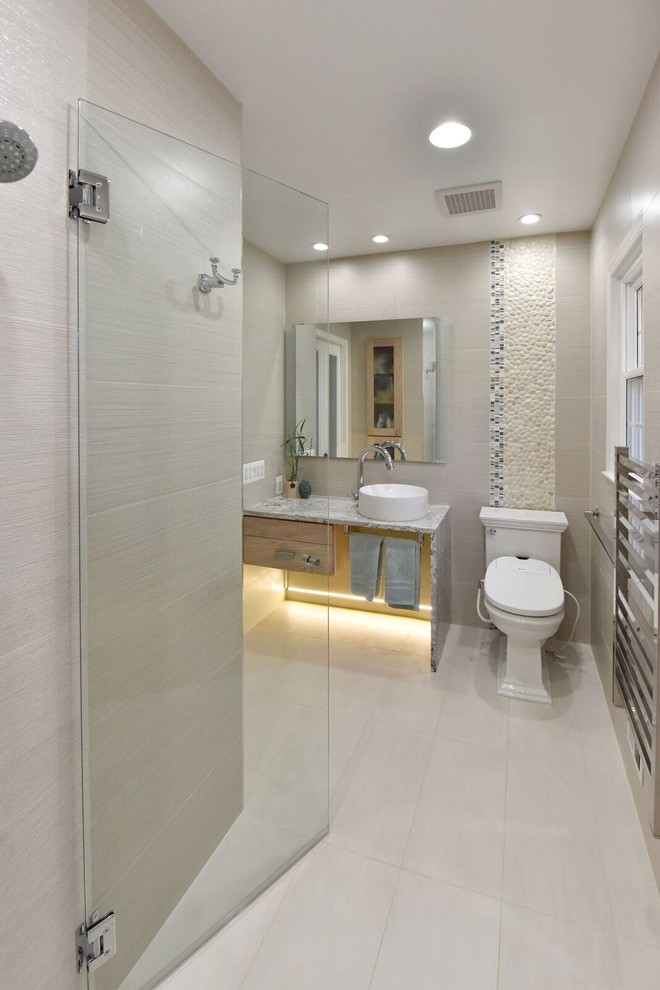 Example of a trendy home design design in DC Metro