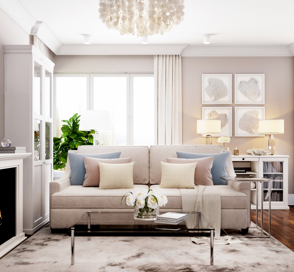 Апартаменты (85 квм) в стиле современной американской классики