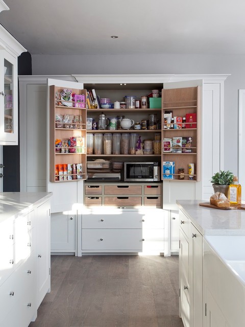 Solid Oak Kitchen Dublin transitional-kitchen