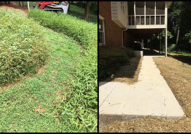 Concrete Driveway, Concrete Walk, Concrete Pad, Modular Concrete Block Wall, Sod