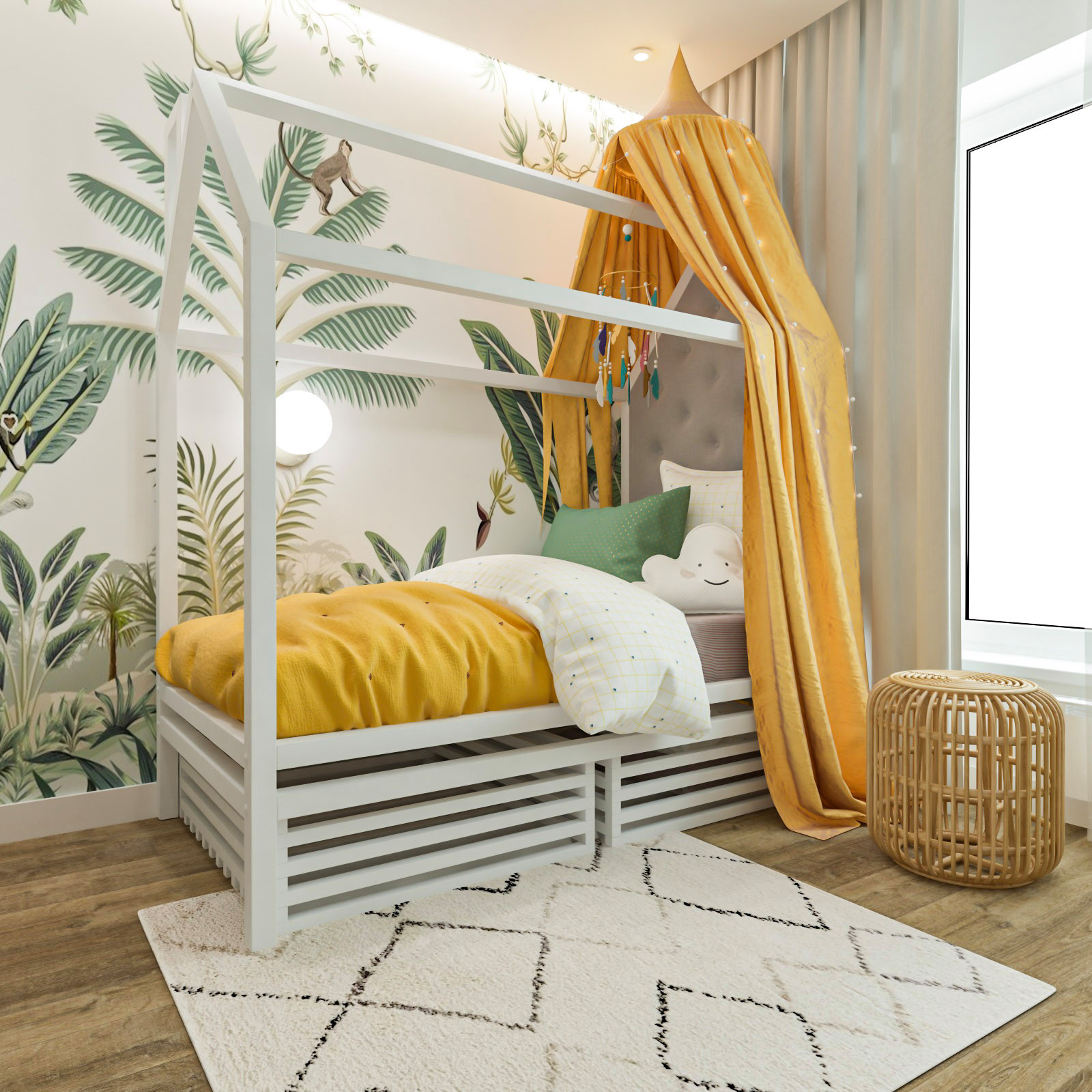 Дизайн-проект квартиры. 2022. Площадь 77,8 м.кв.