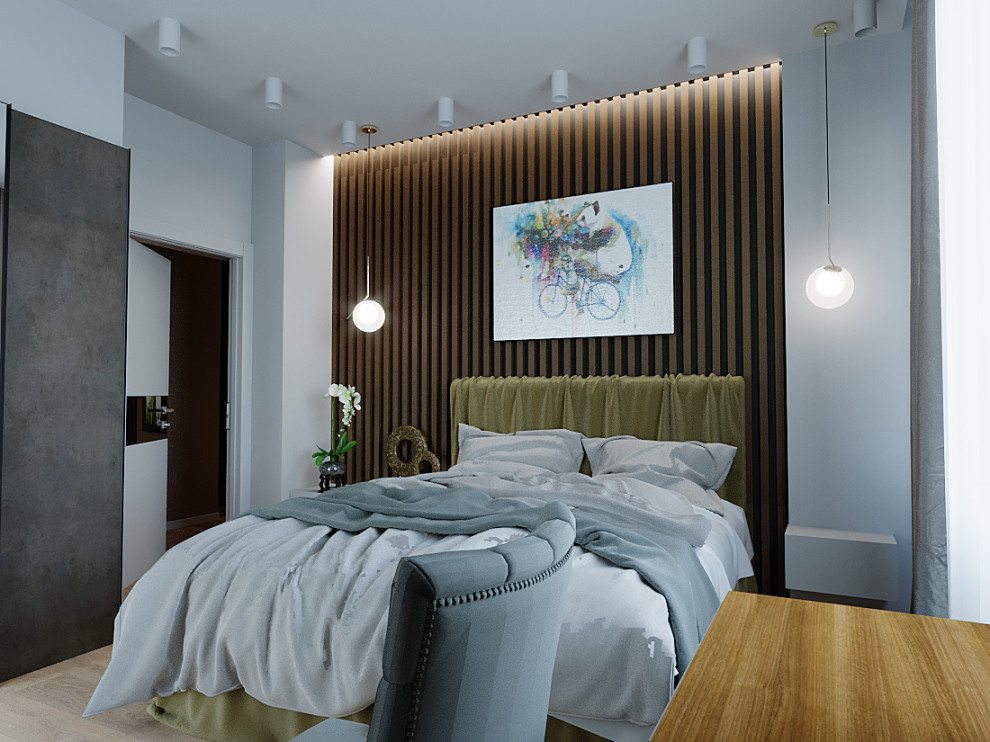 Дизайн проект 2х комнатной квартиры в современном стиле