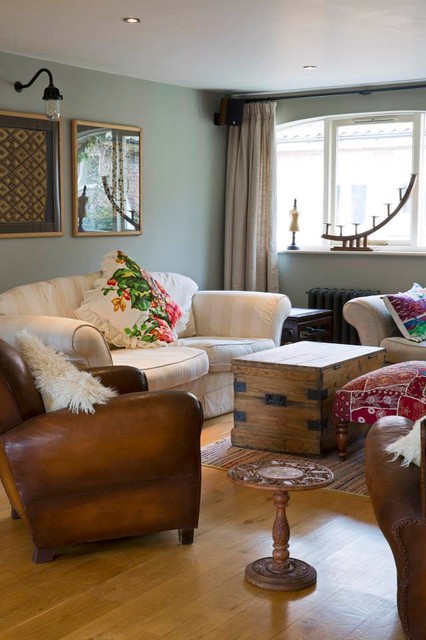 Whole House Redesign - Skelton eclectic-living-room