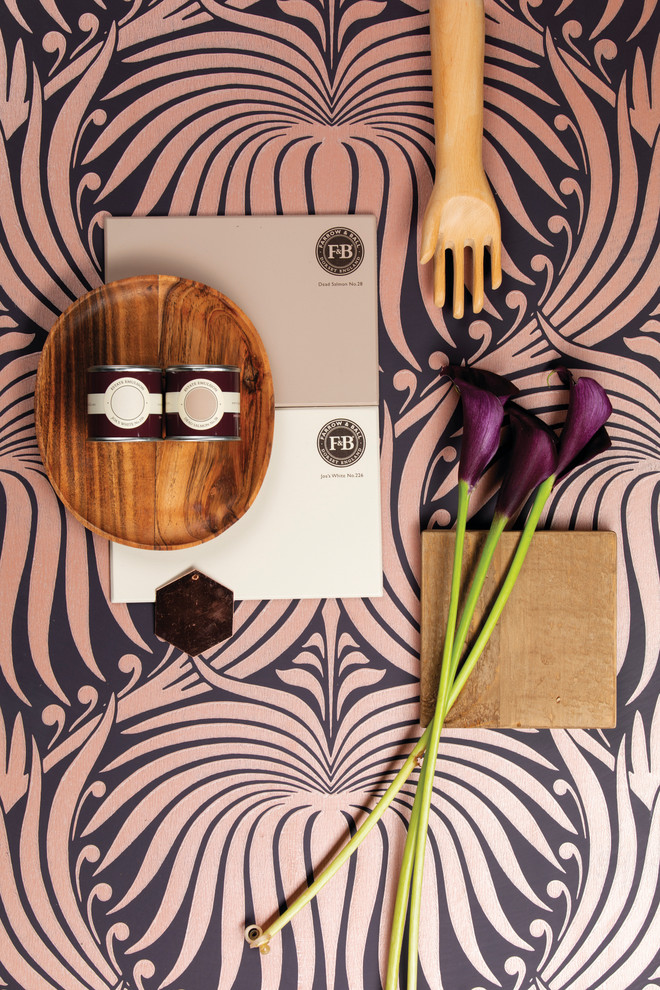 Farrow&Ball Metallic Wallpapers at Manders