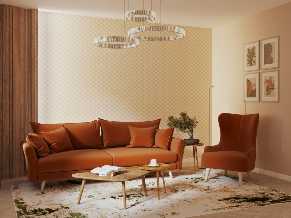 Гостиная в двухкомнатной квартире