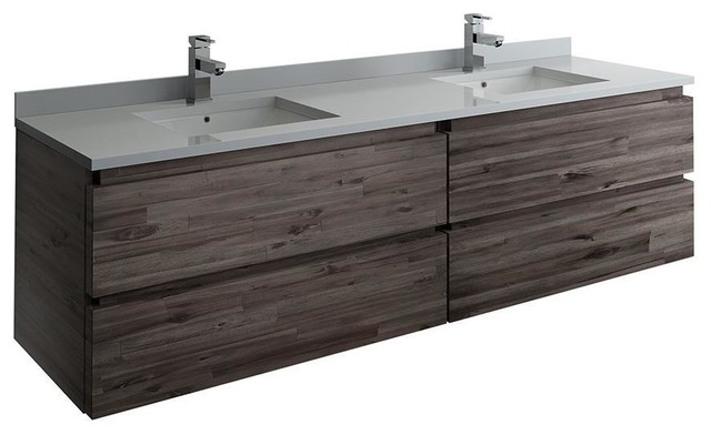 fresca cambridge 72 gray double sink traditional bathroom