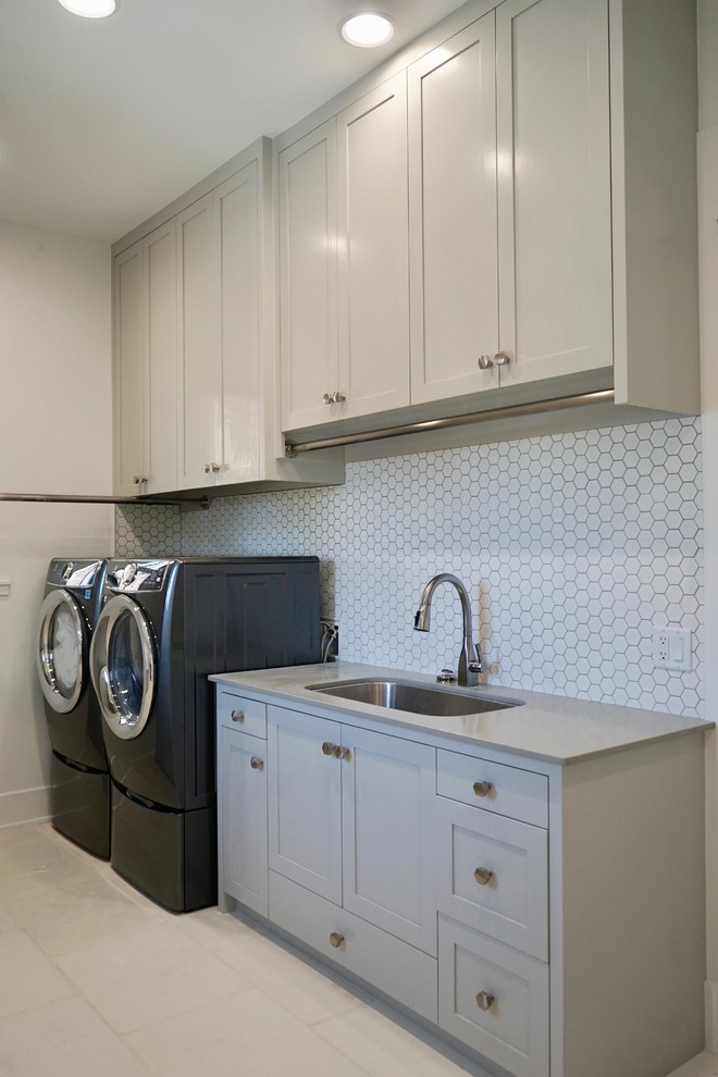 Photo of a laundry room in New Orleans.