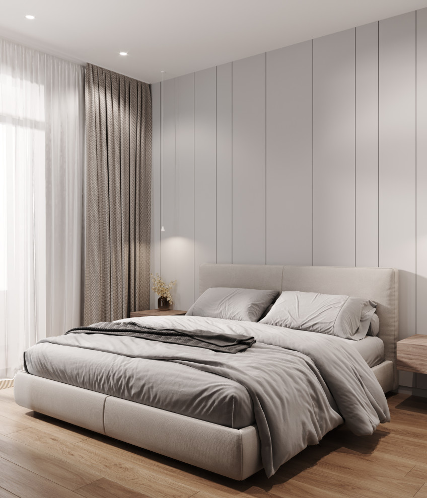 Квартира 127 кв.м. в современном стиле в ЖК Серебряный Парк.