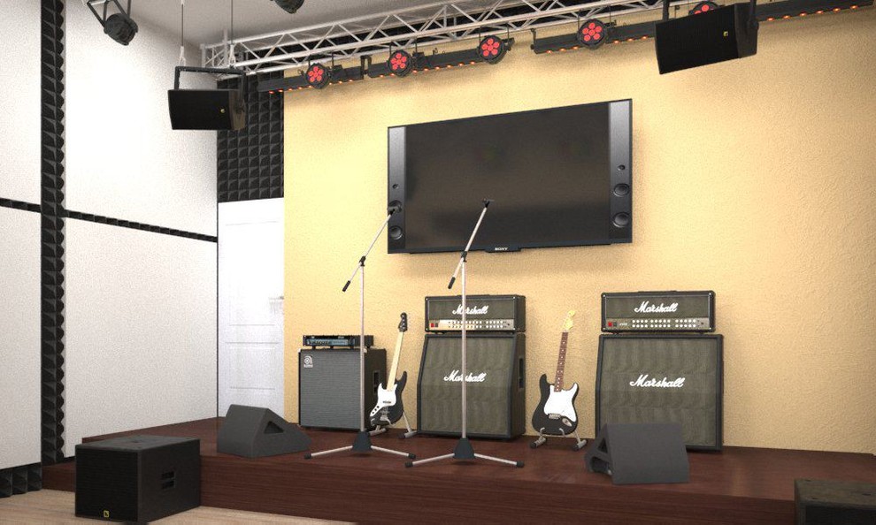 Профессиональная студия для репетиций