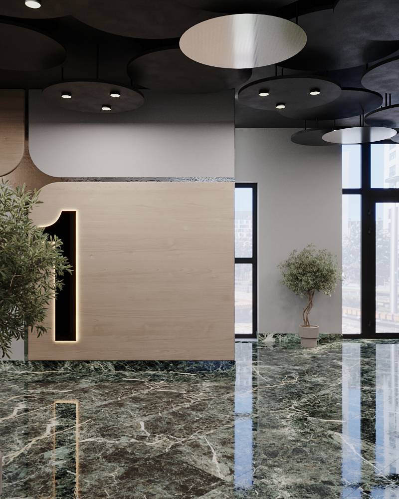 Холл ЖК Полет 8.2