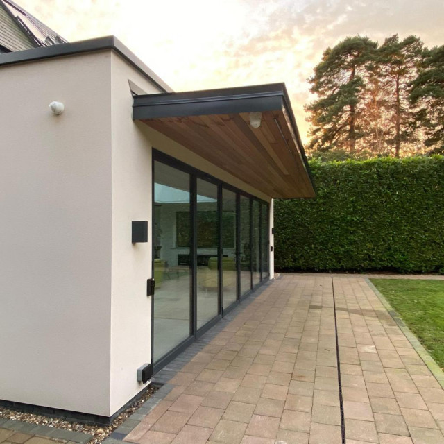 Rear Elevation moderne-hus-og-facade