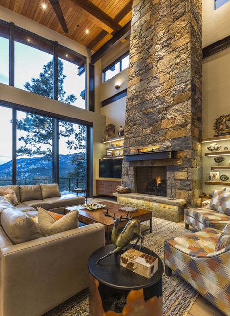 A-Certified Luxury Builders-Veritas Fine Homes-Telluride, CO-Custom Home-B modern-wohnbereich
