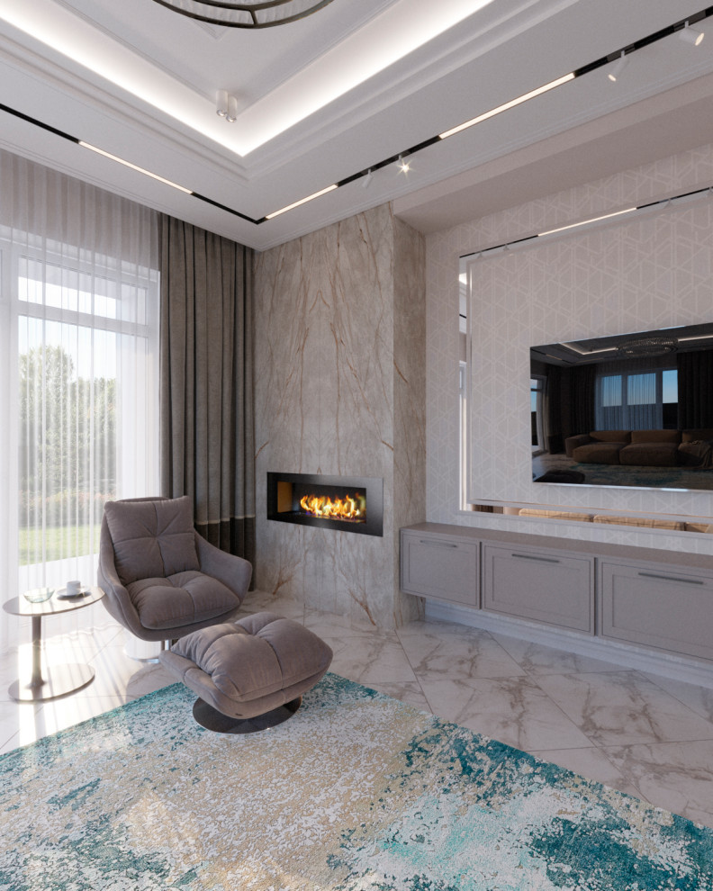 Коттедж в стиле современной классики