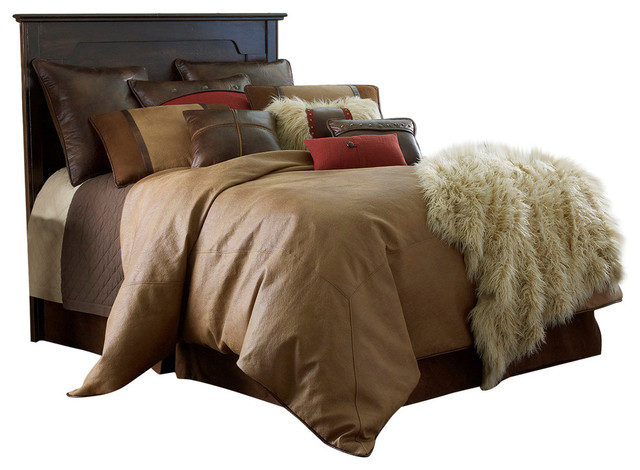 4 Piece Brighton Comforter Set Transitional Comforters And