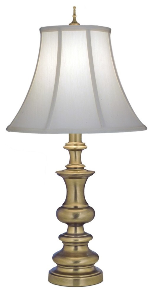 Stiffel Antique Brass Table Lamp, Stiffel Lamp Value
