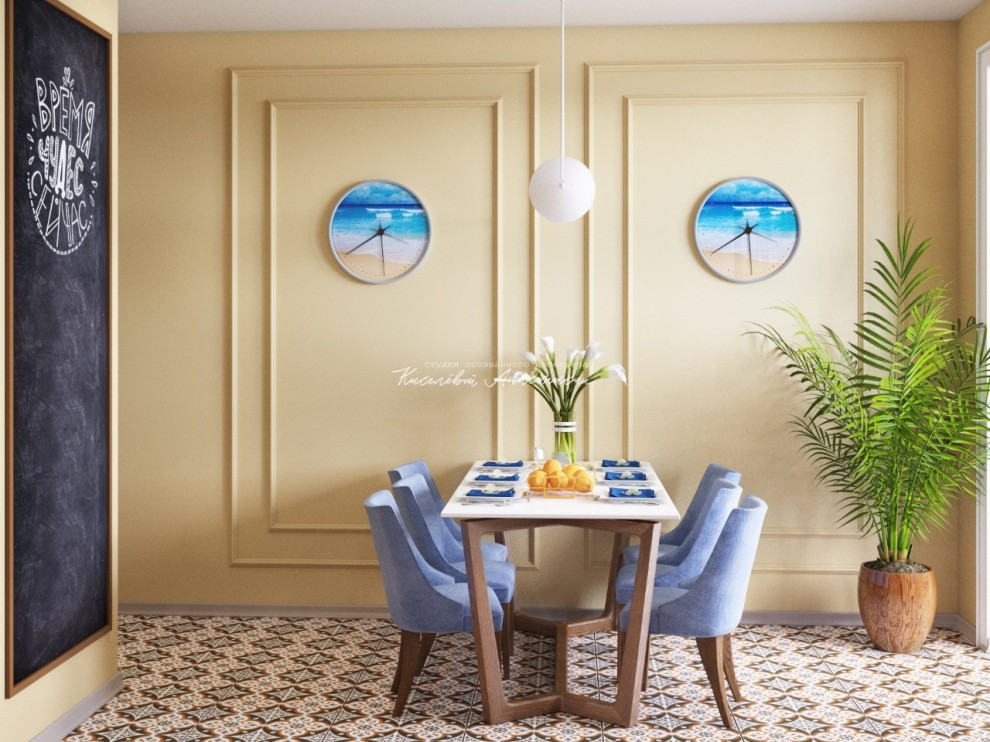 Современная квартира в Москве для молодой девушки