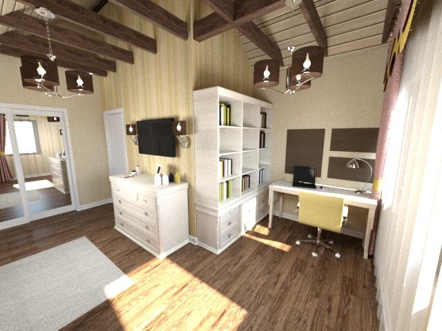 Коттедж в стиле Кантри