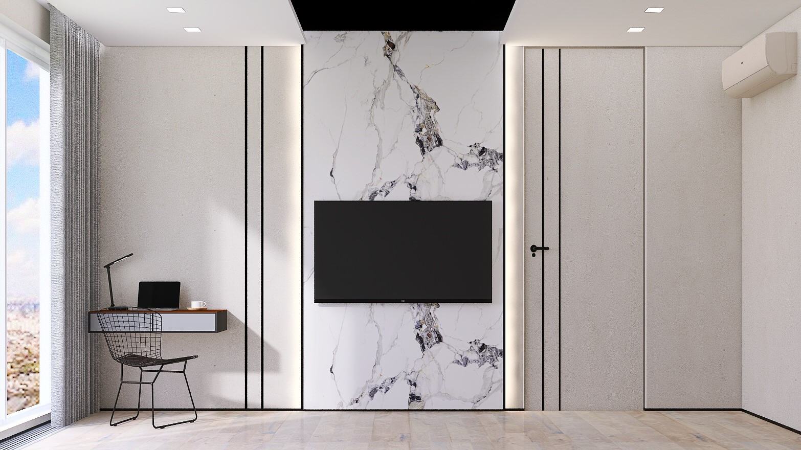 Спальня для молодого мужчины