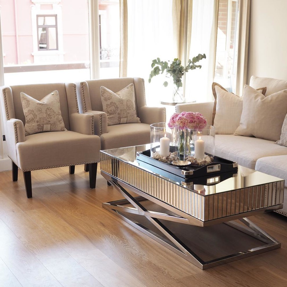 гостиная в бежевом цвете