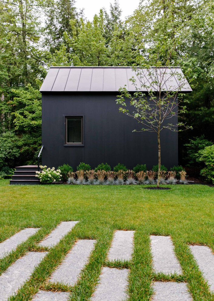 Shed - rustic shed idea in Boston